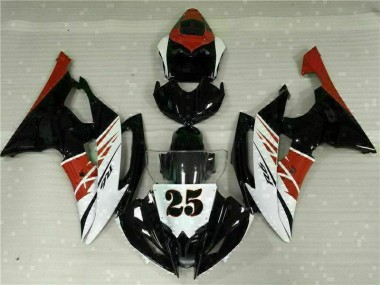 Cheap 2008-2016 White Black Yamaha YZF R6 Fairing Kit Canada