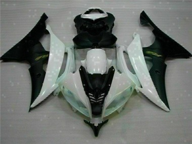 Cheap 2008-2016 White Black Yamaha YZF R6 Full Fairing Kits Canada