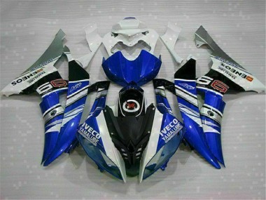 Cheap 2008-2016 White Blue Yamaha YZF R6 Motorcycle Fairings Canada