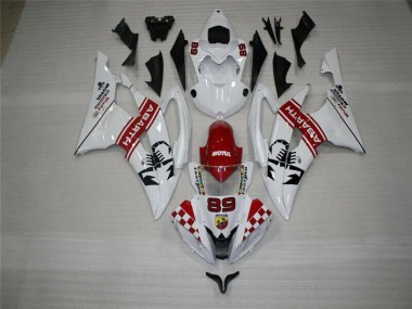 Cheap 2008-2016 White Yamaha YZF R6 Fairing Kit Canada