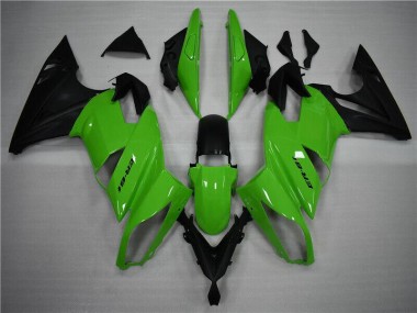 Cheap 2009-2011 Green Black Kawasaki Ninja EX650 Motorcycle Fairings Canada