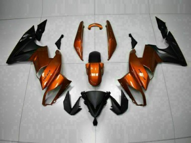 Cheap 2009-2011 Orange Kawasaki Ninja EX650 Motorcycle Fairings Canada