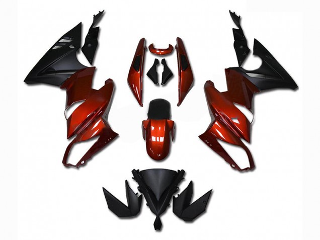 Cheap 2009-2011 Red Kawasaki Ninja EX650 Motorcycle Fairings Canada Cheap 2009-2011 Red Kawasaki Ninja EX650 Motorcycle Fairings Canada