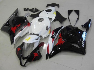 Cheap 2009-2012 Black Red White Honda CBR600RR Motorcycle Fairings Canada