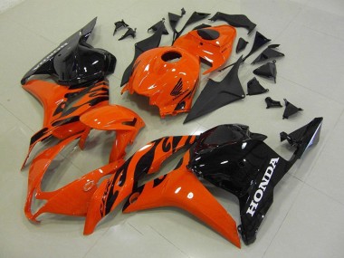 Cheap 2009-2012 Orange Black Honda CBR600RR Motorcycle Fairings Canada