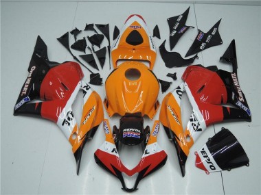 Cheap 2009-2012 Orange Red Black Honda CBR600RR Motorcycle Fairings Canada