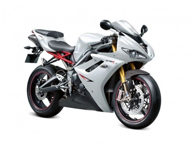 Cheap 2009-2012 Pearl White Black Triumph Daytona 675 Triple Motorcycle Fairings & Bodywork Canada Cheap 2009-2012 Pearl White Black Triumph Daytona 675 Triple Motorcycle Fairings & Bodywork Canada