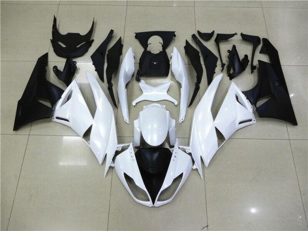Cheap 2009-2012 White Kawasaki Ninja ZX6R Motorcycle Fairings Canada Cheap 2009-2012 White Kawasaki Ninja ZX6R Motorcycle Fairings Canada