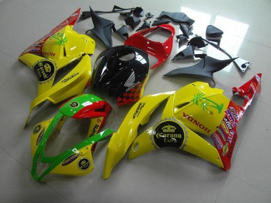 Cheap 2009-2012 Yellow Corona Extra Honda CBR600RR Motorcycle Fairings Canada