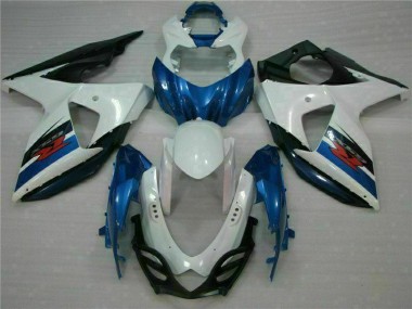 Cheap 2009-2016 Blue White Suzuki GSXR1000 Full Fairing Kit Canada