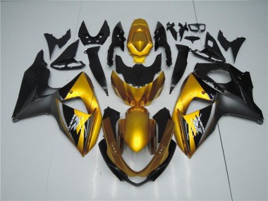 Cheap 2009-2016 Golden Black Suzuki GSXR1000 Motorcycle Fairings Canada