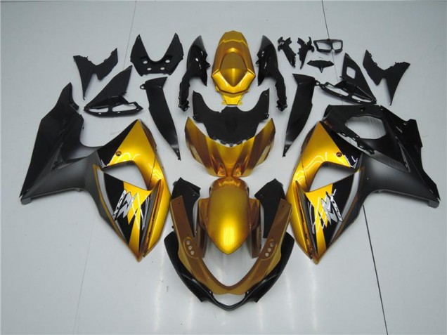 Cheap 2009-2016 Golden Black Suzuki GSXR1000 Motorcycle Fairings Canada Cheap 2009-2016 Golden Black Suzuki GSXR1000 Motorcycle Fairings Canada