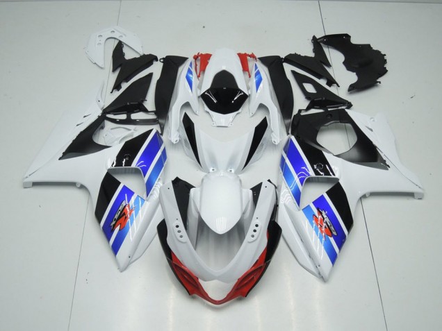 Cheap 2009-2016 White Blue Black Suzuki GSXR 1000 Motorcycle Fairings Canada Cheap 2009-2016 White Blue Black Suzuki GSXR 1000 Motorcycle Fairings Canada