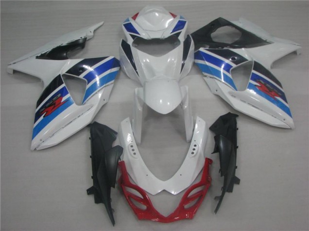 Cheap 2009-2016 White Blue Suzuki GSXR1000 Motorcycle Fairings Canada Cheap 2009-2016 White Blue Suzuki GSXR1000 Motorcycle Fairings Canada