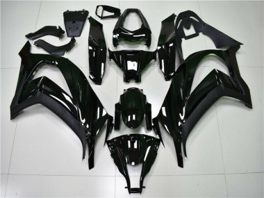 Cheap 2011-2015 Glossy Black Kawasaki Ninja ZX10R Motorcycle Fairings Canada