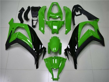 Cheap 2011-2015 Green Black Kawasaki Ninja ZX10R Motorcycle Fairings Canada