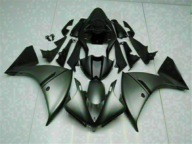 Cheap 2012-2014 Grey Black Yamaha YZF R1 Motorcycle Fairings Canada Cheap 2012-2014 Grey Black Yamaha YZF R1 Motorcycle Fairings Canada