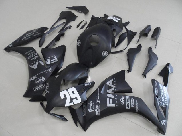 Cheap 2012-2016 Matte Black Grey Decals Honda CBR1000RR Motorcycle Fairings Canada Cheap 2012-2016 Matte Black Grey Decals Honda CBR1000RR Motorcycle Fairings Canada
