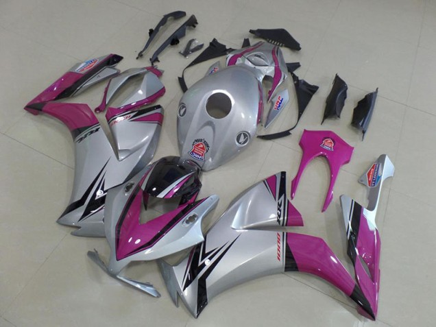 Cheap 2012-2016 Silver Pink Honda CBR1000RR Motorcycle Fairings Canada Cheap 2012-2016 Silver Pink Honda CBR1000RR Motorcycle Fairings Canada
