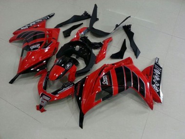 Cheap 2013-2016 Red Black Airfore Kawasaki Ninja ZX300R Motorcycle Fairings & Bodywork Canada