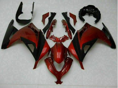 Cheap 2013-2016 Red Kawasaki Ninja EX300 Motorcycle Fairings Canada