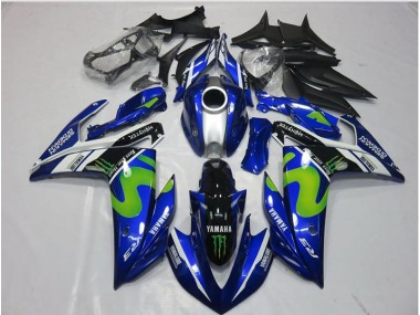 Cheap 2015-2018 Movistar Yamaha YZF R3 Motorcycle Fairings Canada