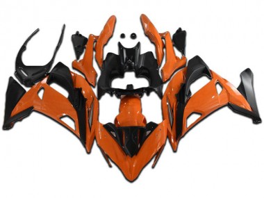 Cheap 2017-2019 Orange Black Kawasaki Ninja EX650 Motorcycle Fairings Canada